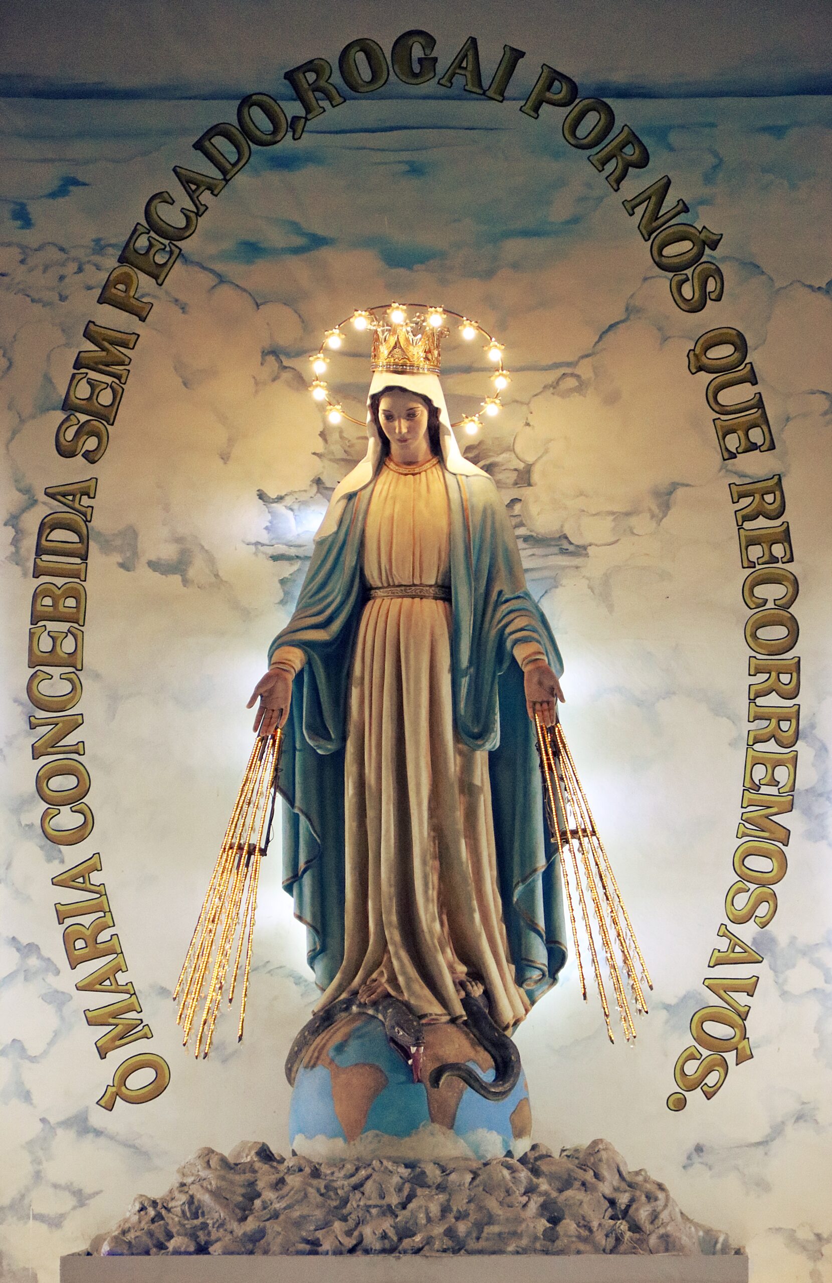 Começou a novena a Nossa Senhora das Graças (ou da Medalha Milagrosa) |  Santuário Basílica de São Sebastião Frades Capuchinhos